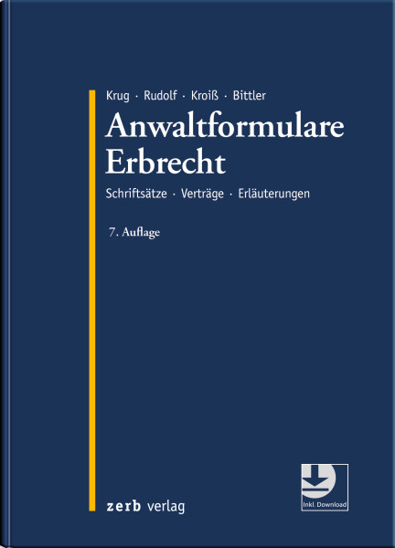 Anwaltformulare Erbrecht